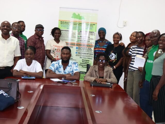 Girls for Excellent Performance Participates in MAP Liberia Land Platform Thematic Groups Meeting